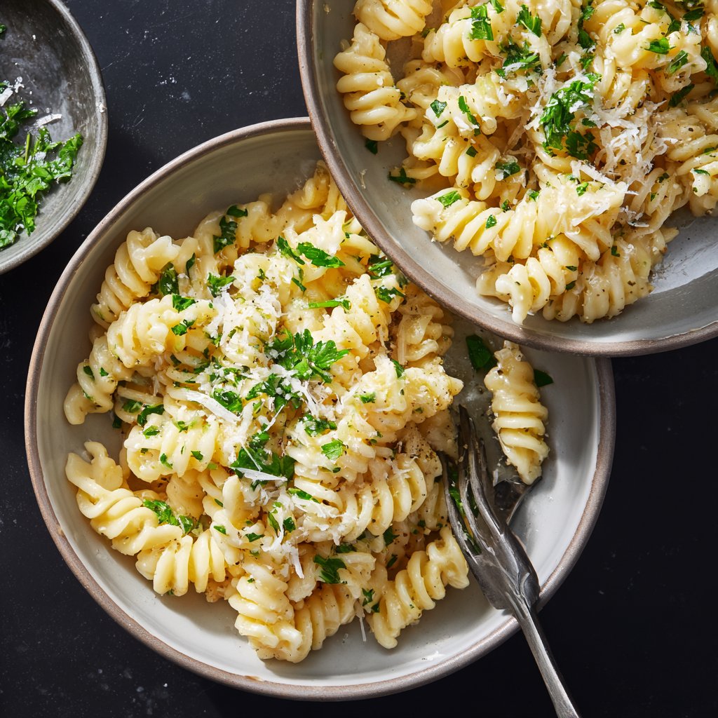 Quick Garlic Butter Pasta
