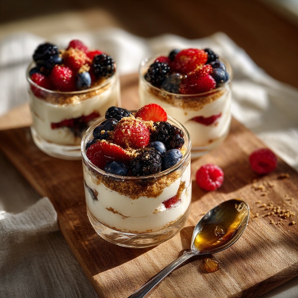 Mini Fruit and Yogurt Parfaits