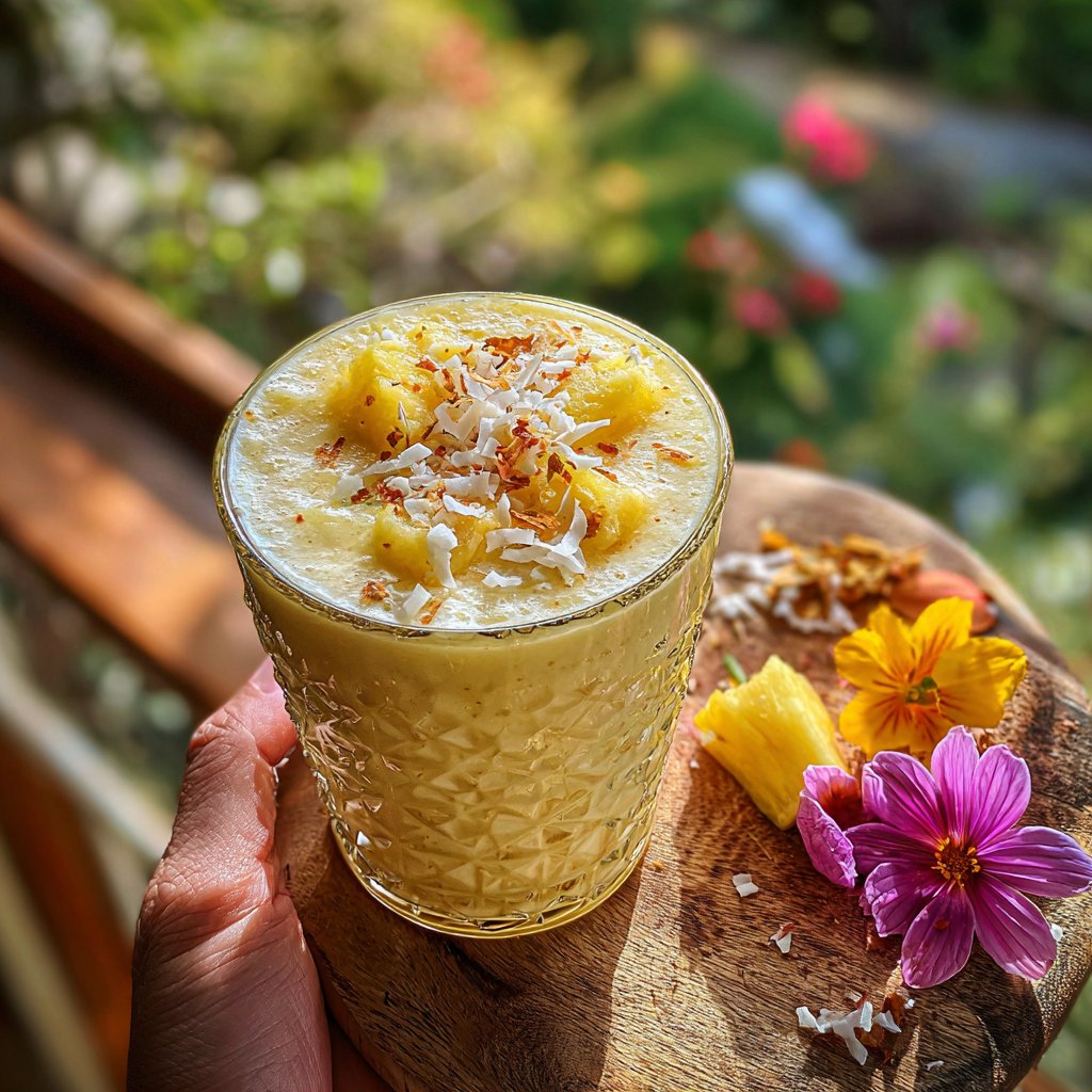 Pineapple Coconut Smoothie