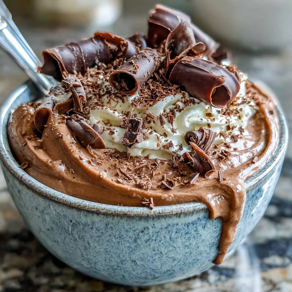 Cottage Cheese Chocolate Mousse