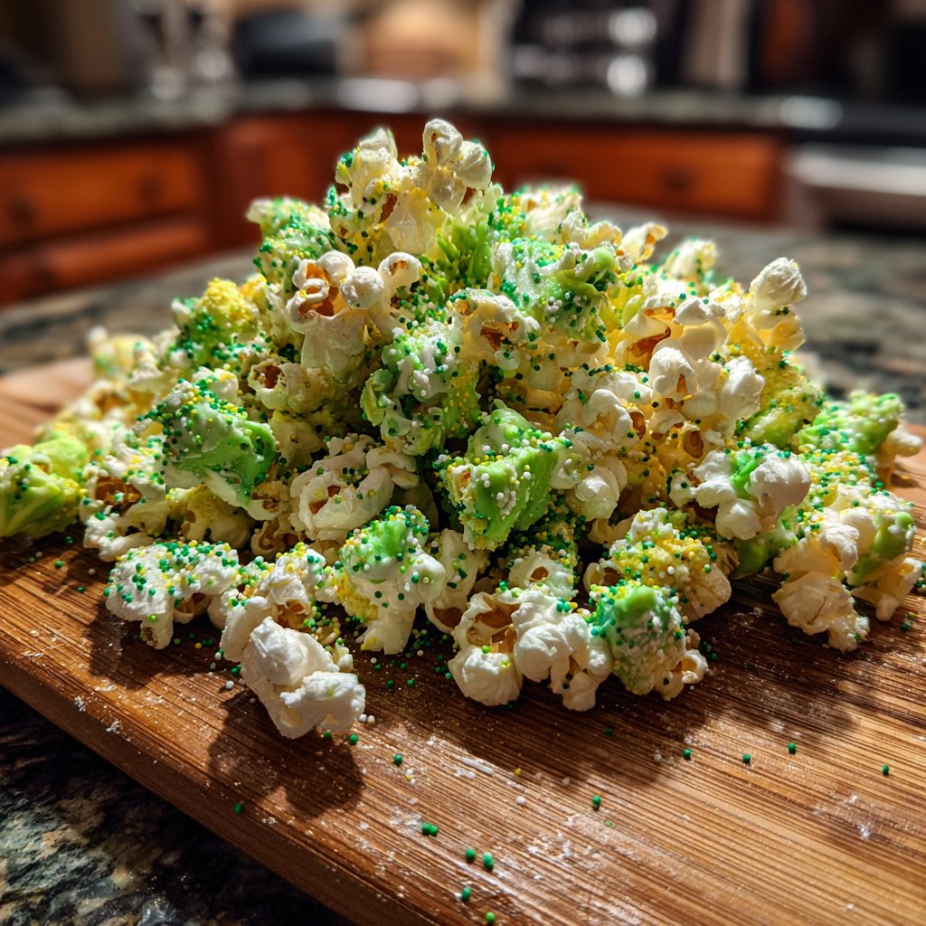 Easy St. Patrick’s Day Popcorn
