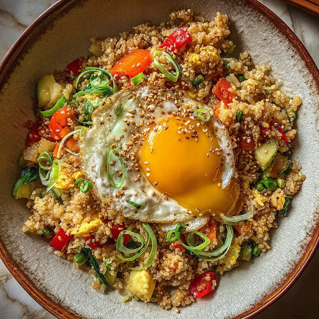 Quick 10 Minute Egg Fried Rice